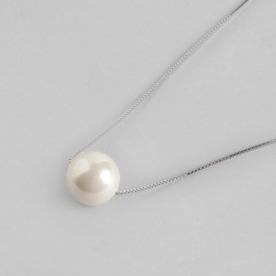 Pearl Eyed Senorita 925 Silver Necklace