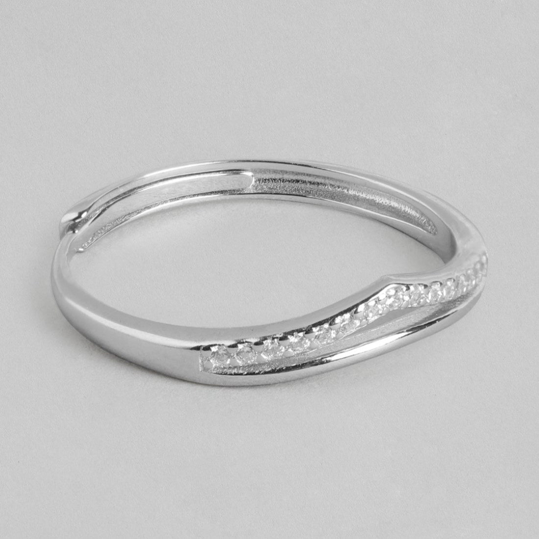 The Minimalist 925 Silver Ring (Adjustable)