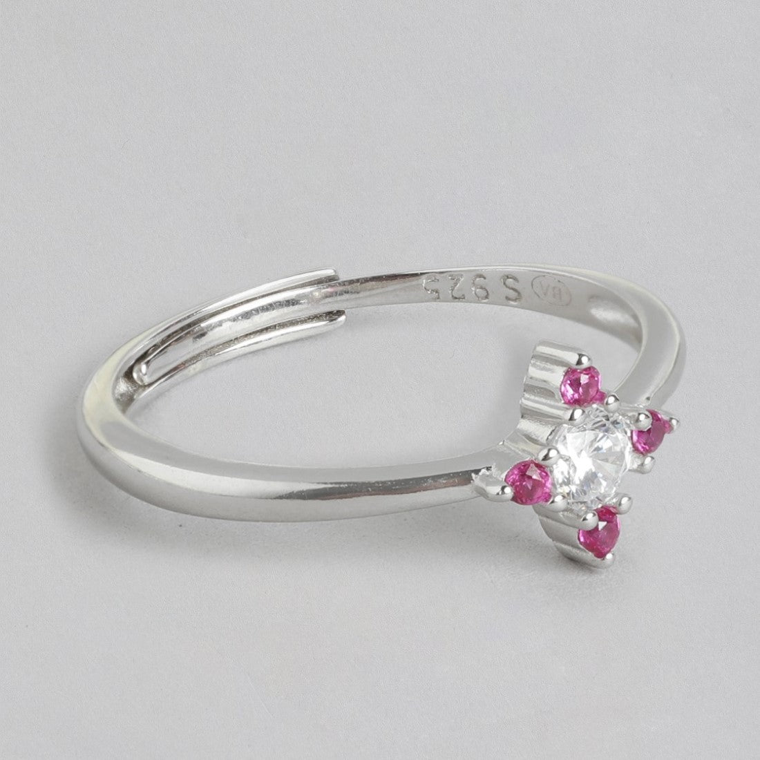Pinky Swear 925 Silver Ring (Adjustable)
