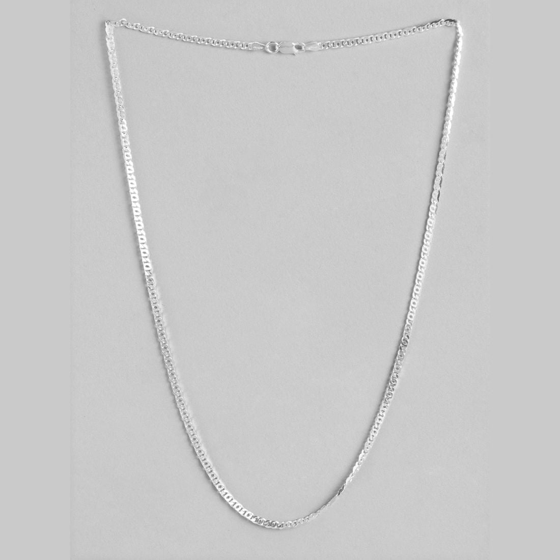 Royal Links 925 Sterling Silver Link Chain with Lobster Claw for Men