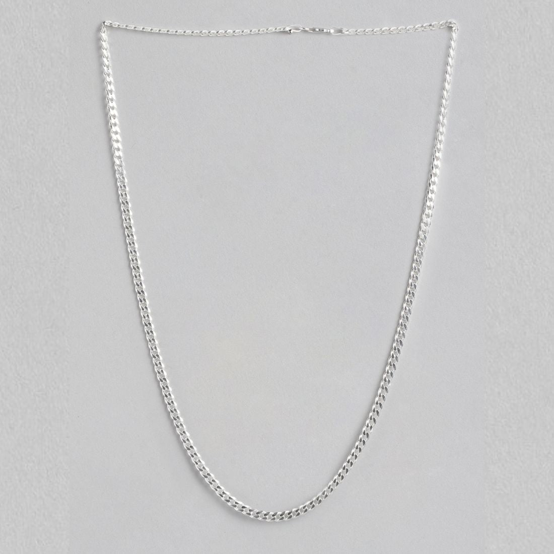 Timeless Silver Linkage 925 Sterling Silver Silver-Plated Chain for Him