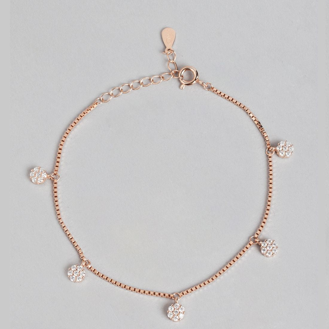 Rose Gold Plated Bracelet Stainless Steel