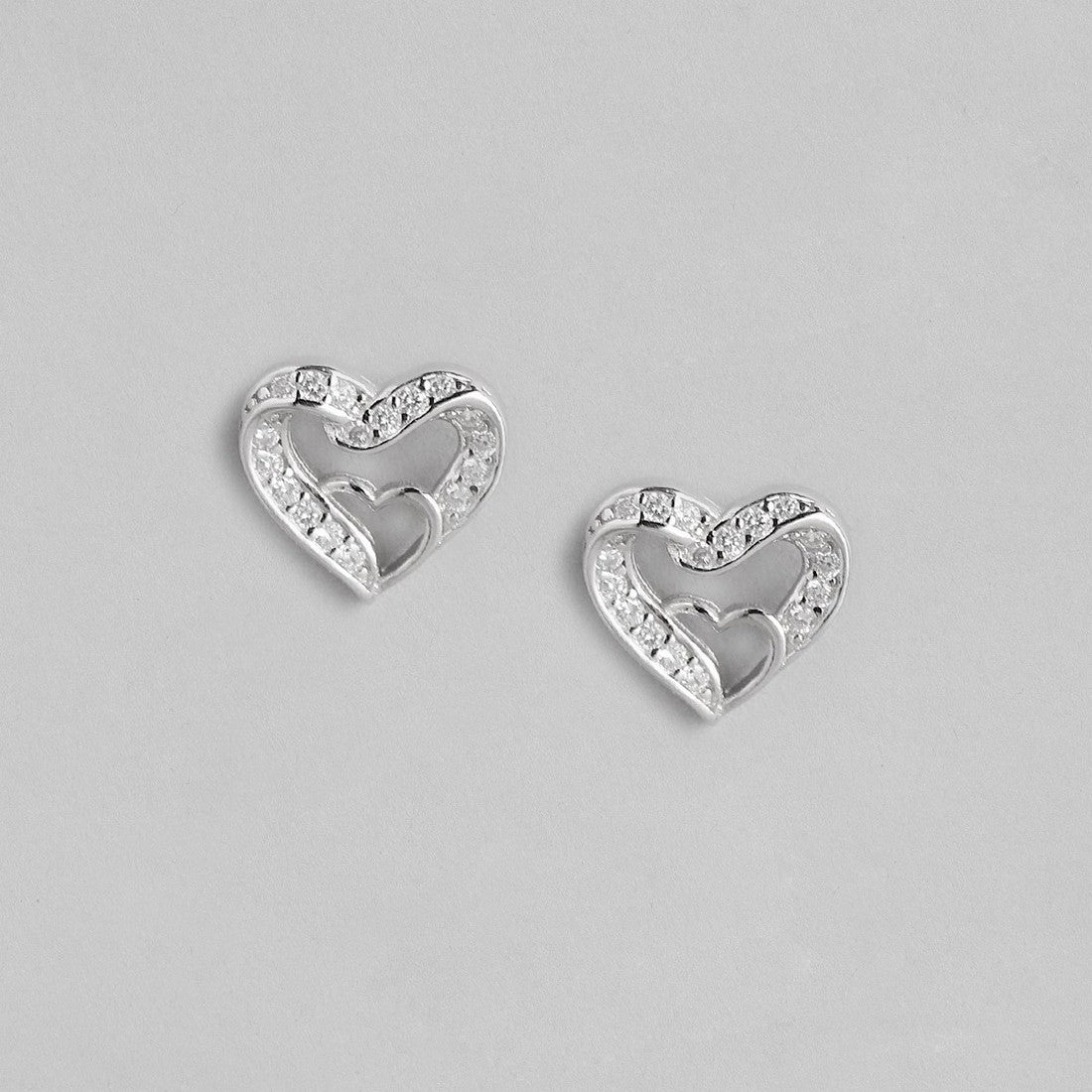 Saga of Entwined Hearts 925 Silver Jewellery Set