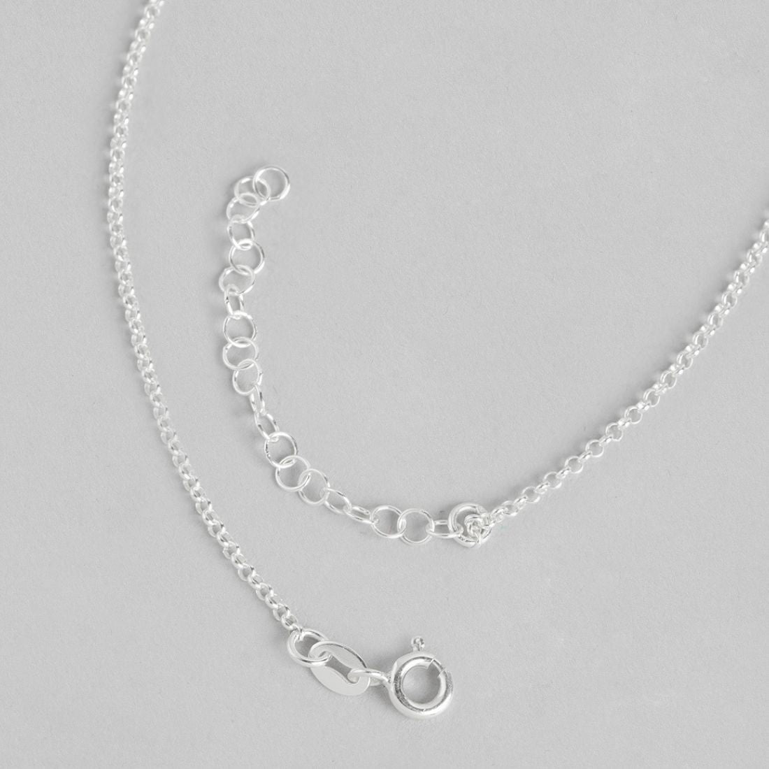Infinity-MOM Rhodium Plated 925 Sterling Silver Necklace