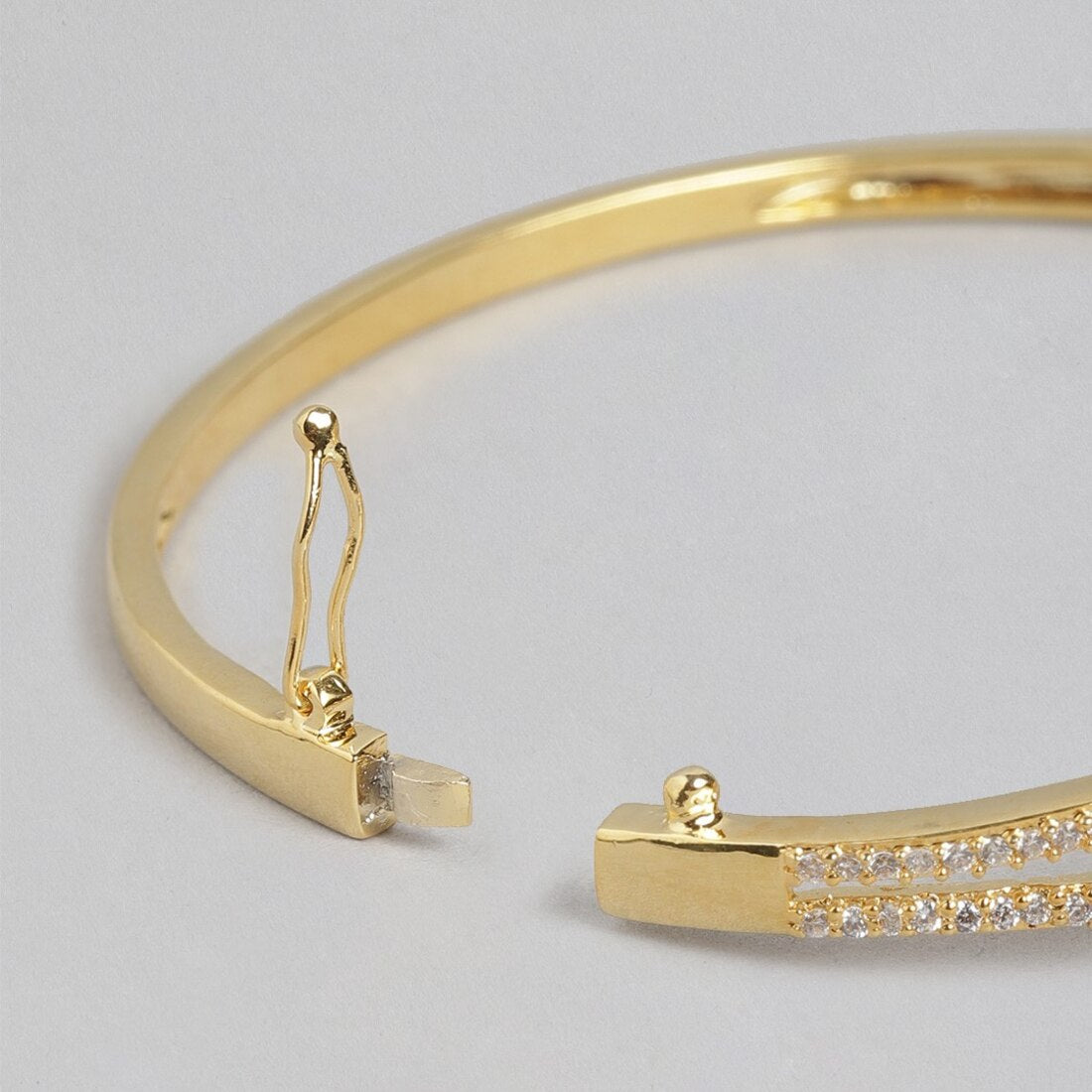 Enchanting Harmony Gold-Plated 925 Sterling Silver Bracelet