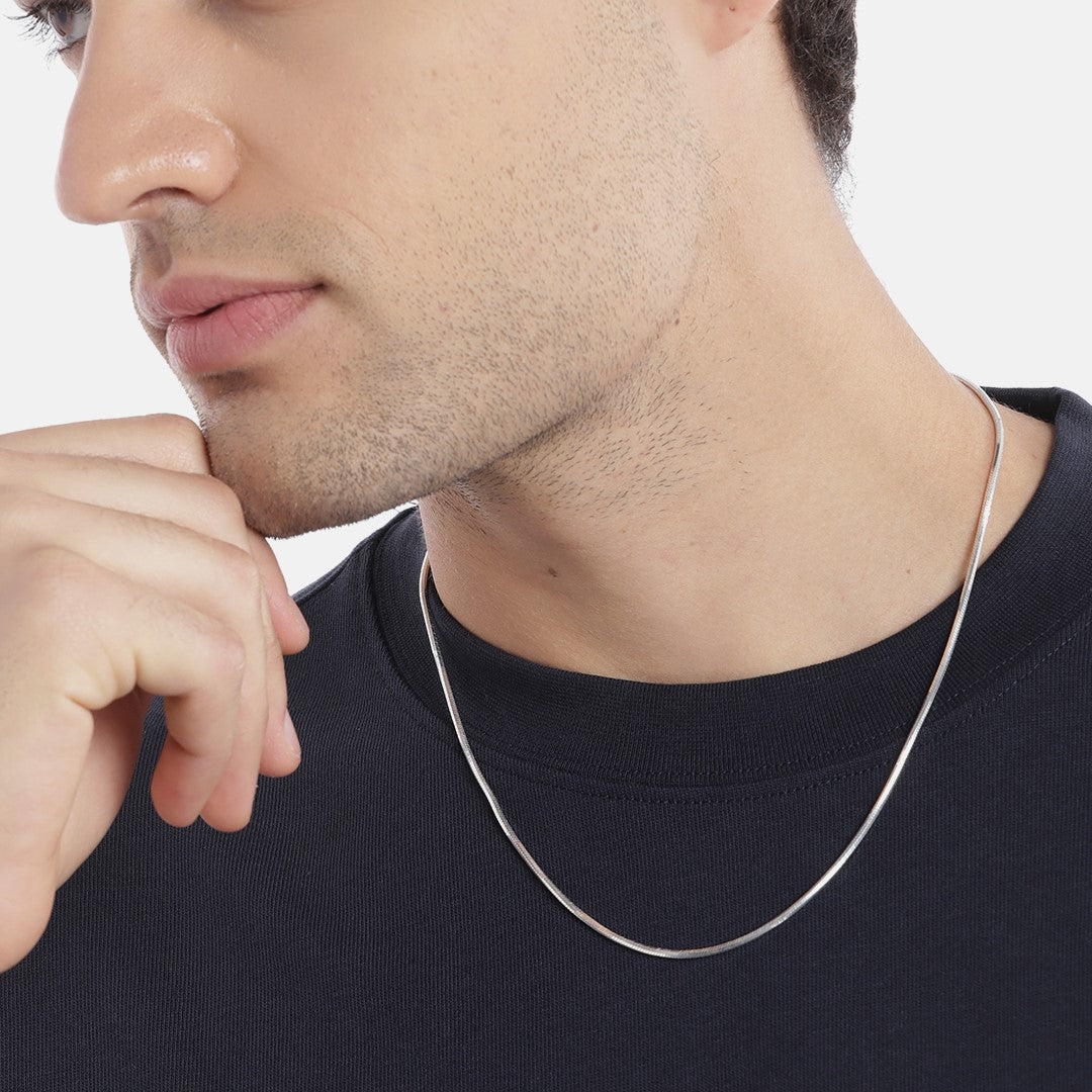 Silver Snake Chain For 18 Silver Chain Mens Majestic Serpent 925