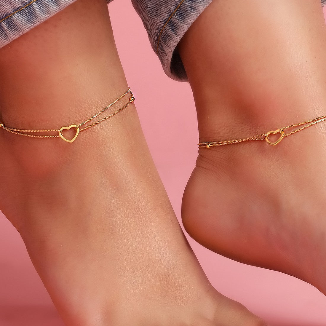 Hot 925 Plain Real Solid Silver Indian Girls Anklets Ankle Bracelet 10 –  Karizma Jewels