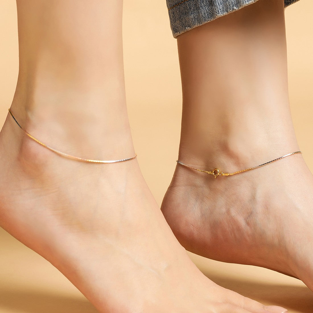 The Elegant 925 Sterling Silver Anklet