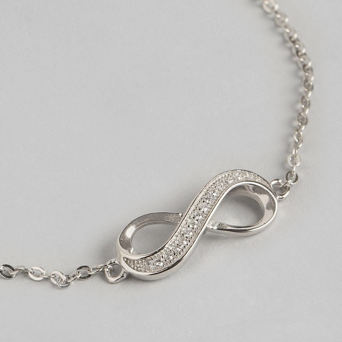 To Infinity and Beyond 925 Silver Bracelet
