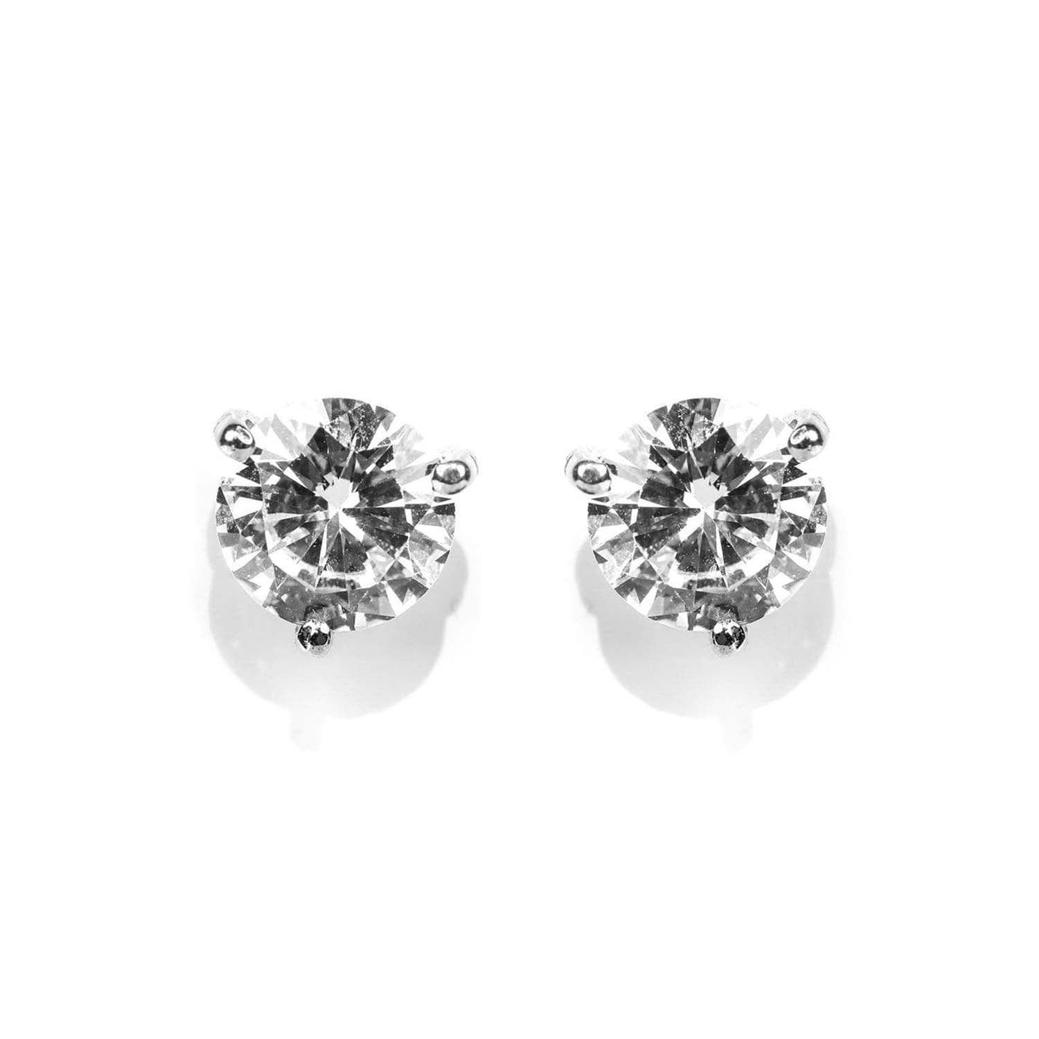 Classic Everyday 925 Silver Earrings Set