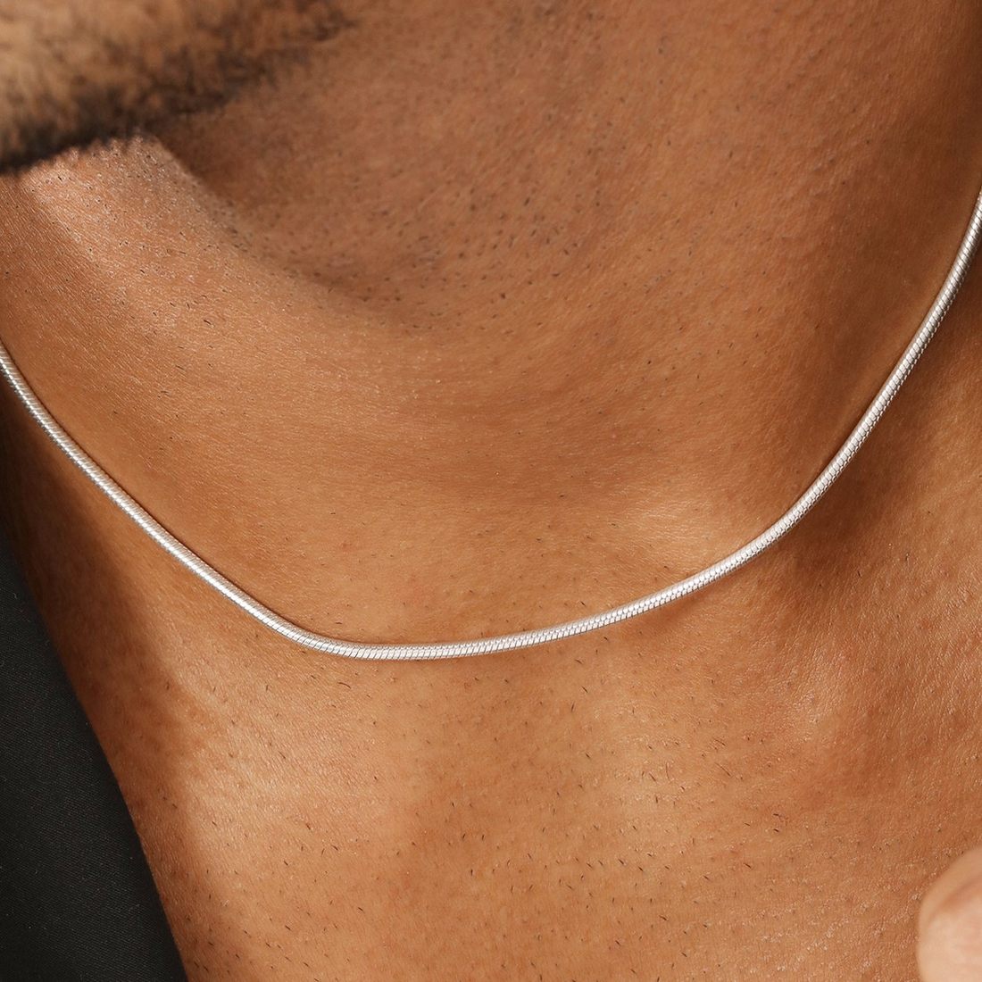 Majestic Serpent 925 Sterling Silver Snake Chain with Lobster Claw for Men