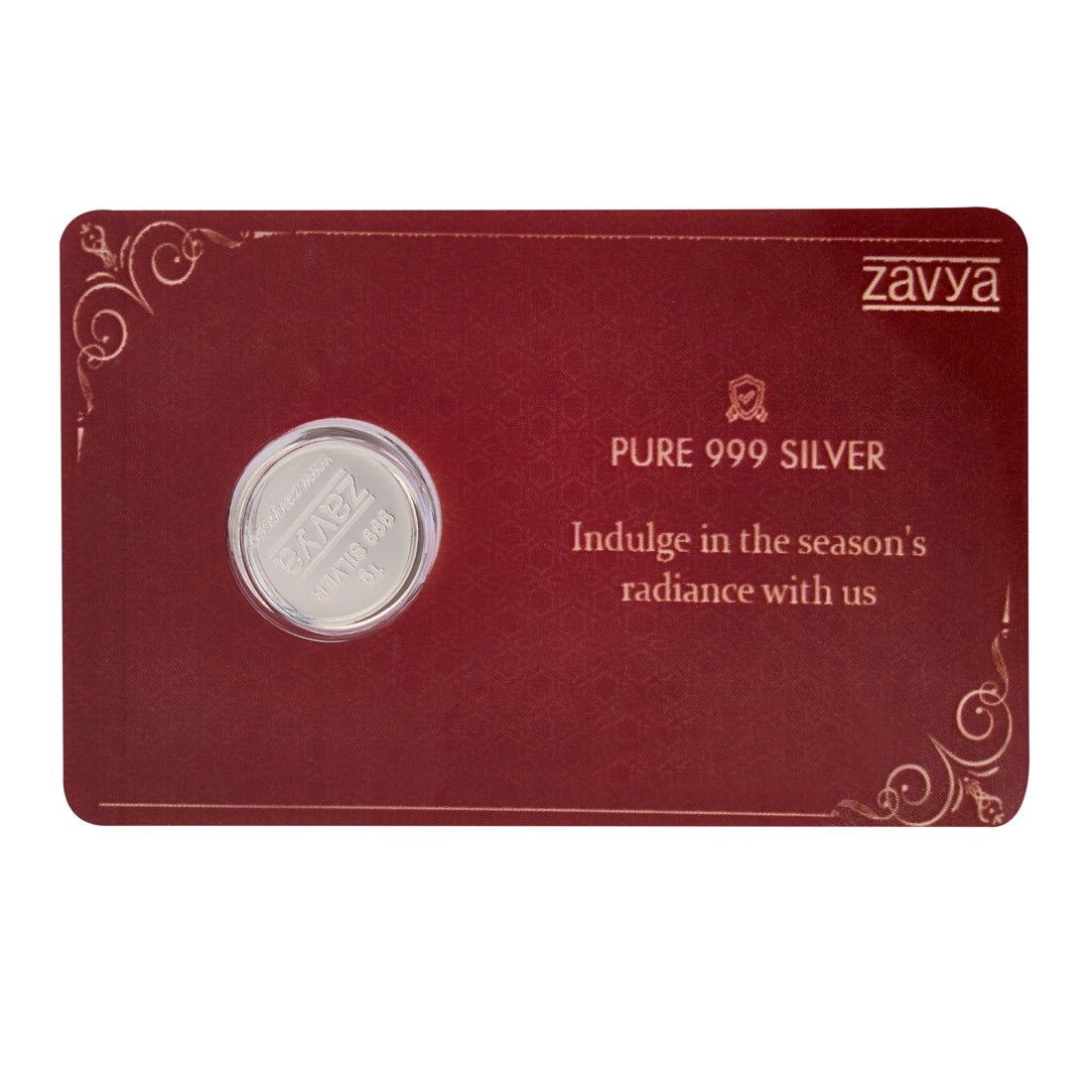 Silver Coin Price Of Silver Per Gram 925 Zavya 999 Silver Gram Coin