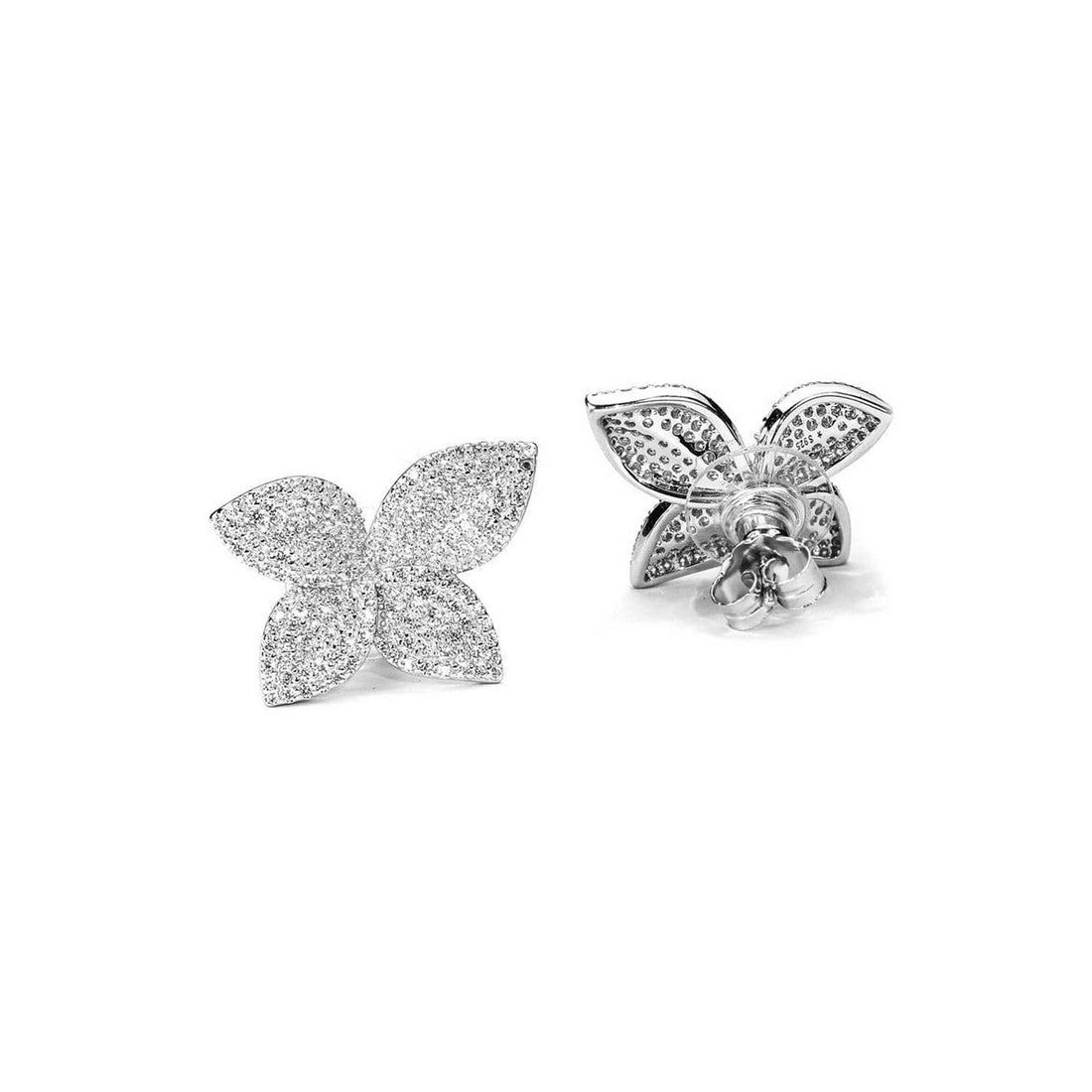 The Hawaiian Butterfly Drop 925 Silver Earrings