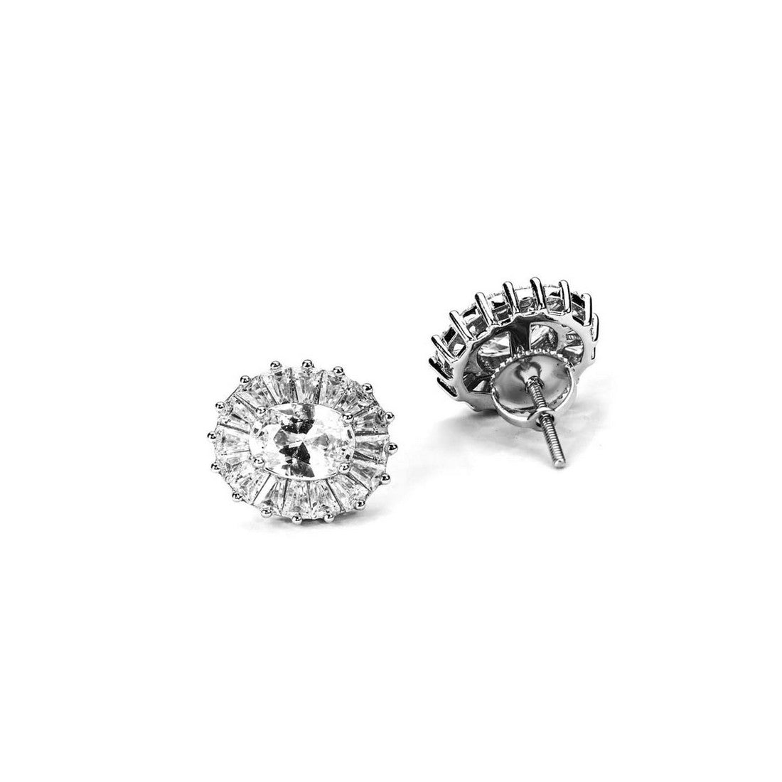The Morning Glory Stud 925 Silver Earrings