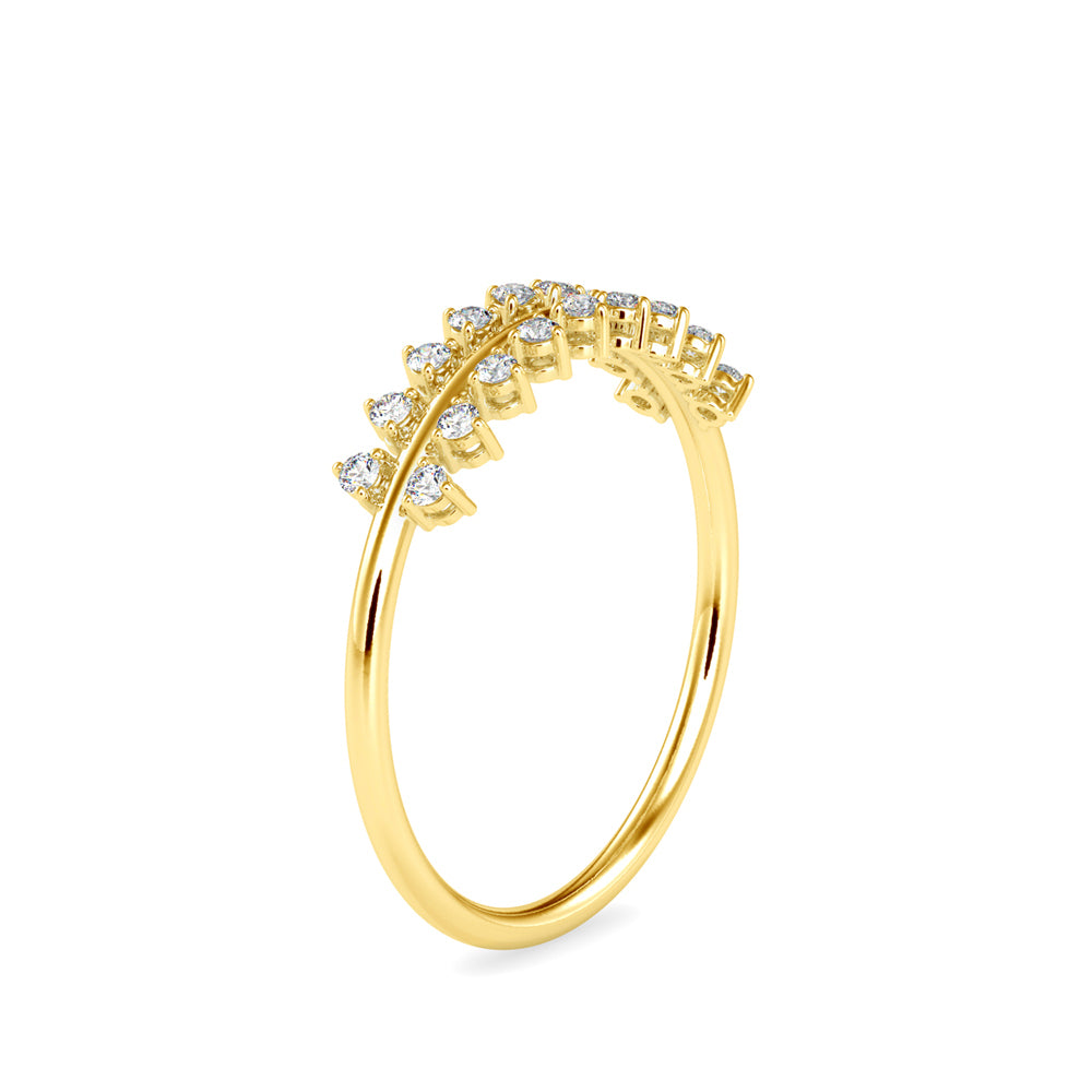 Gold Cherished Bond Lab Grown Diamond Ring