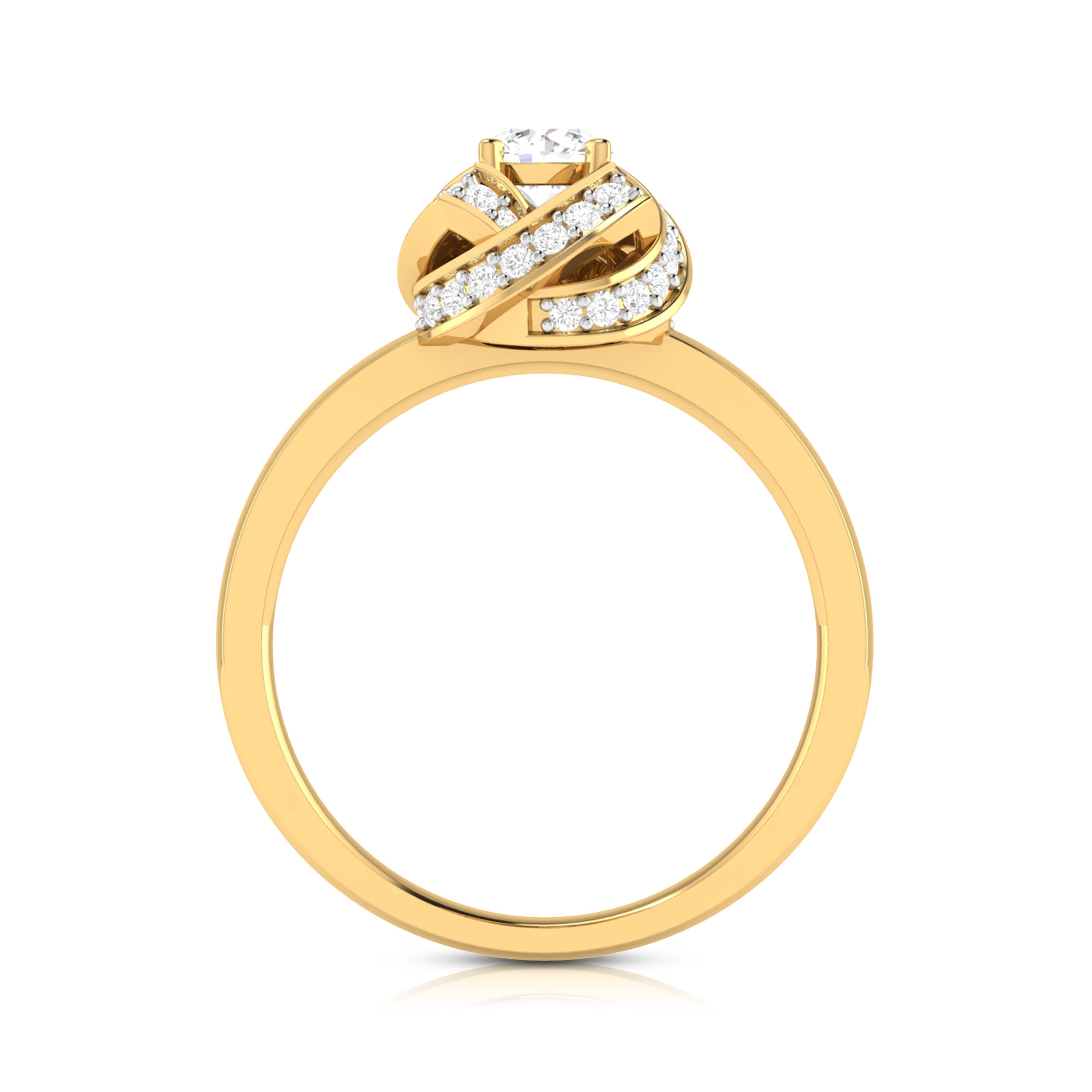 0.5 CT Glamour Scarlett Diamond Women Band