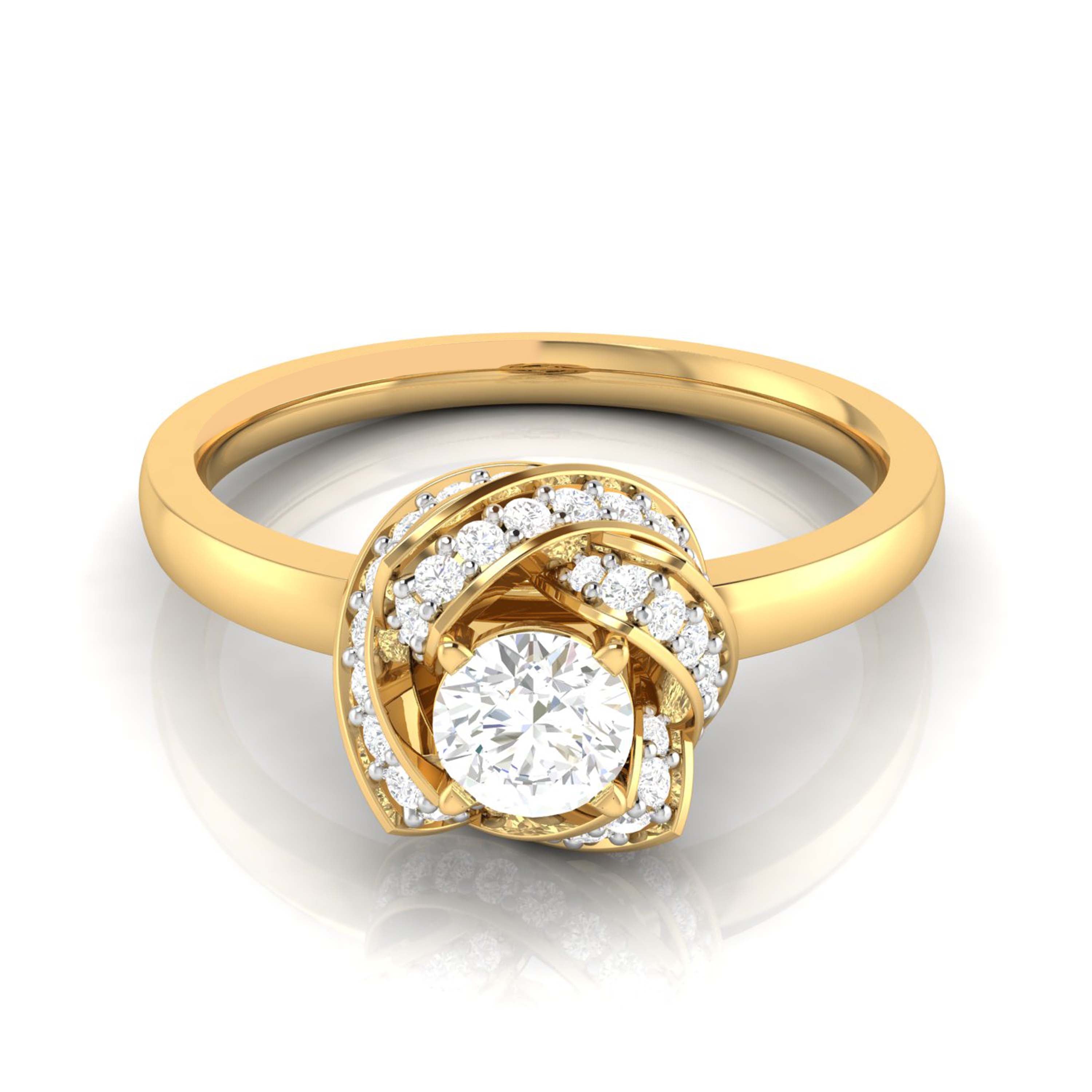 0.5 CT Glamour Scarlett Diamond Women Band