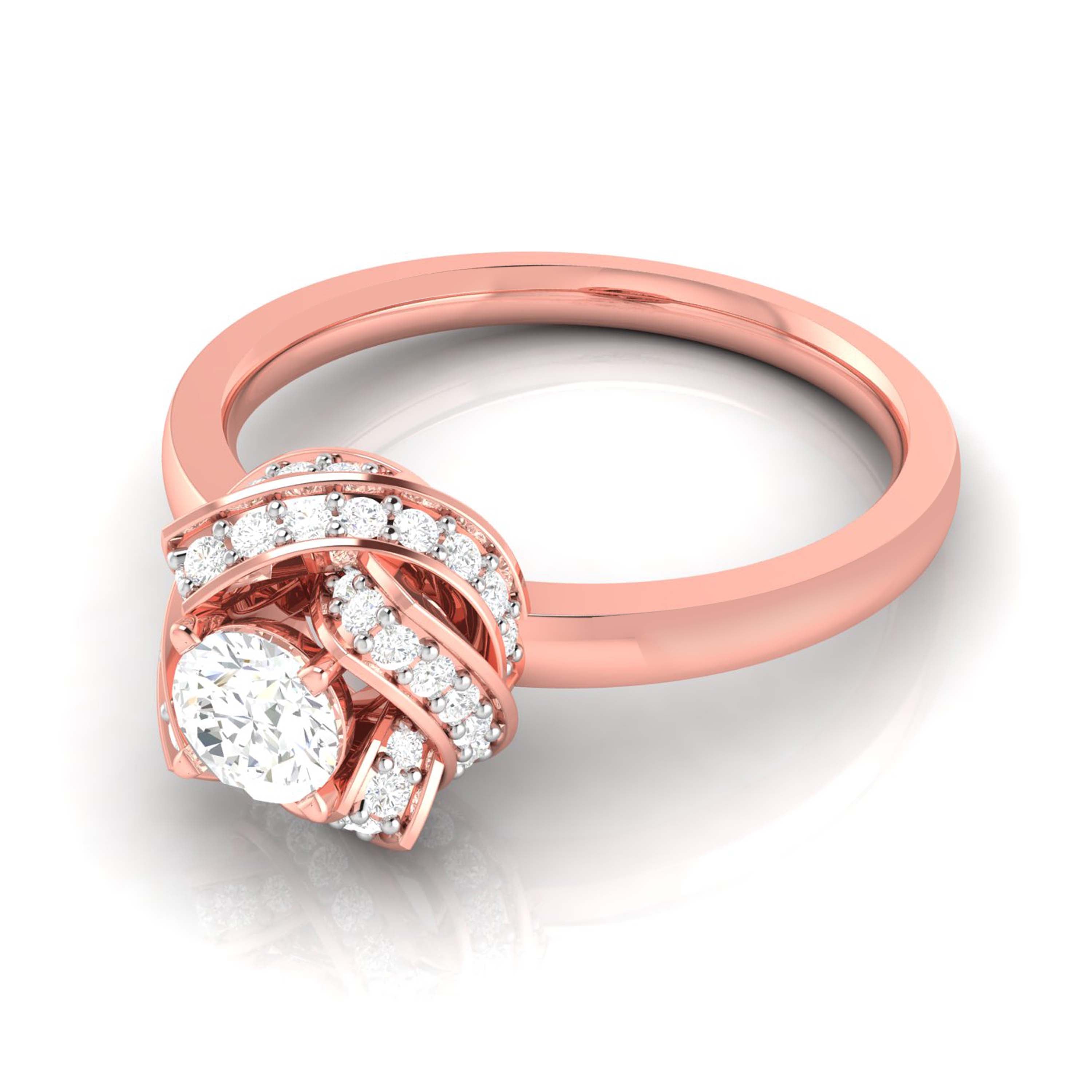 0.5 CT Glamour Scarlett Diamond Women Band