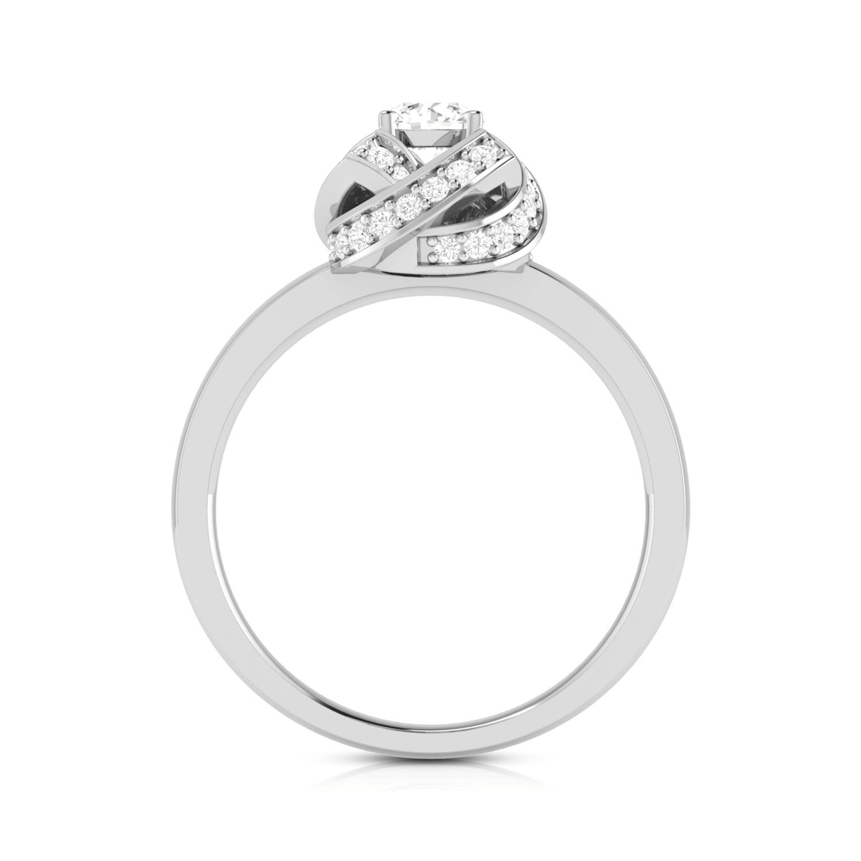 0.5 CT Glamour Scarlett Diamond Women Band