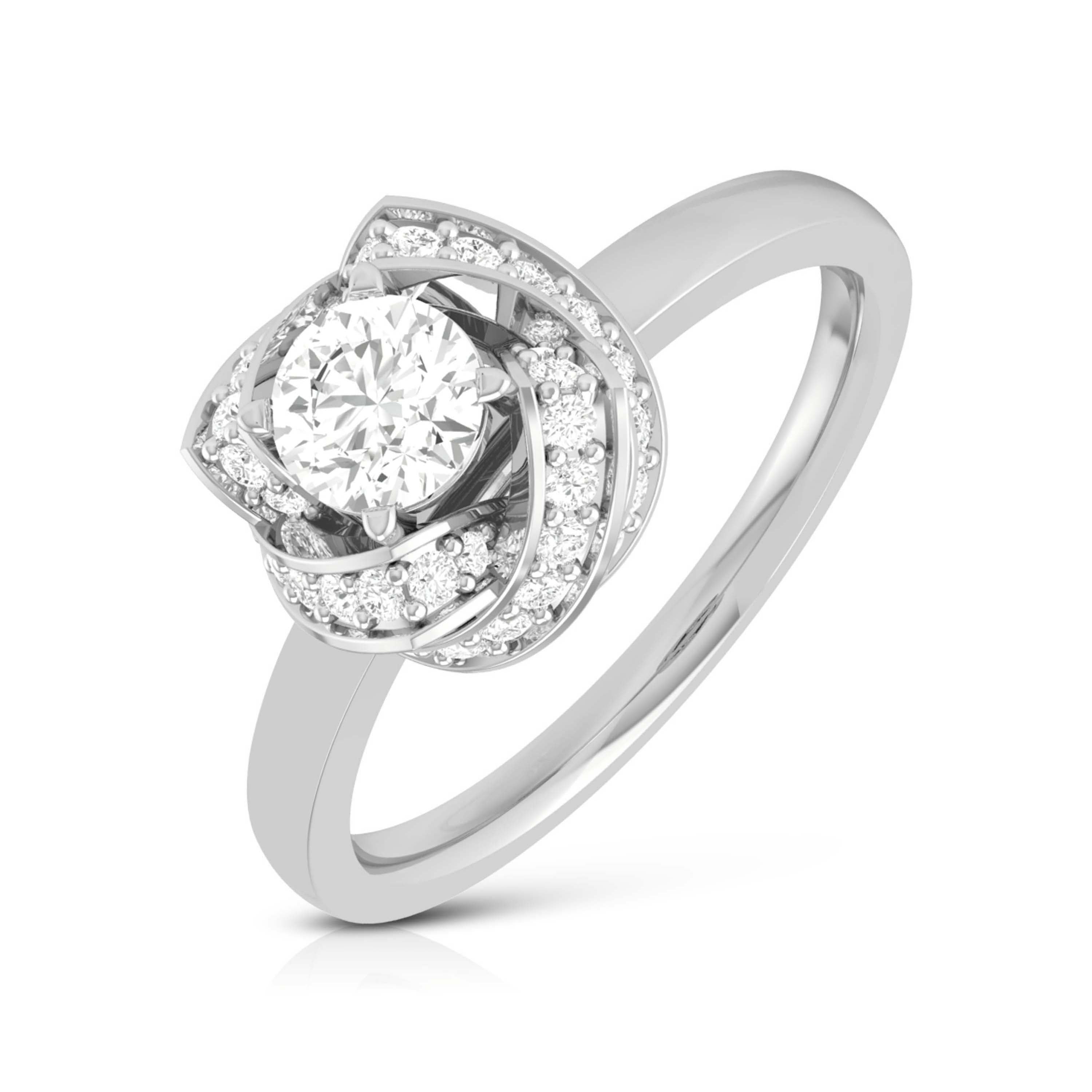 0.5 CT Glamour Scarlett Diamond Women Band