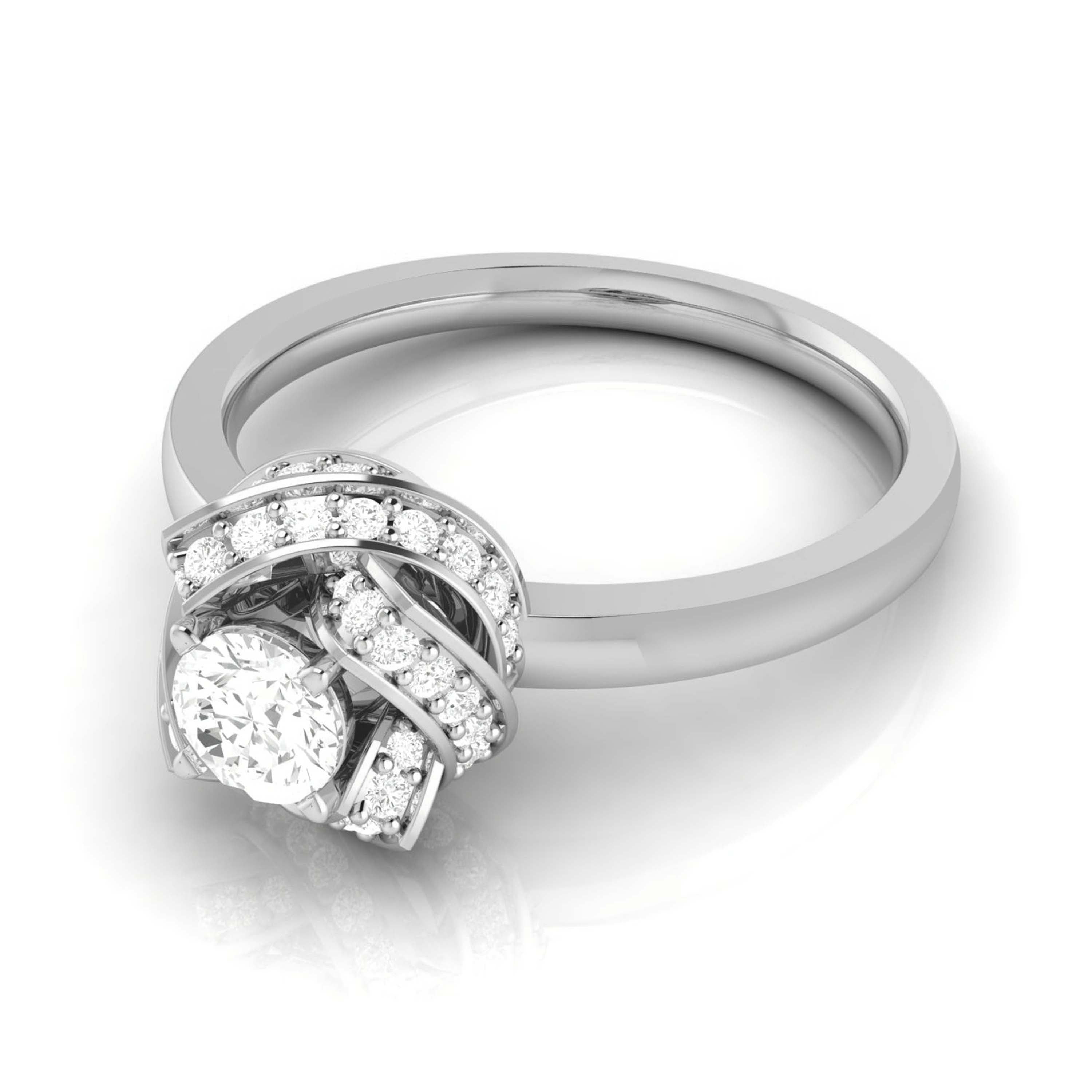 0.5 CT Glamour Scarlett Diamond Women Band