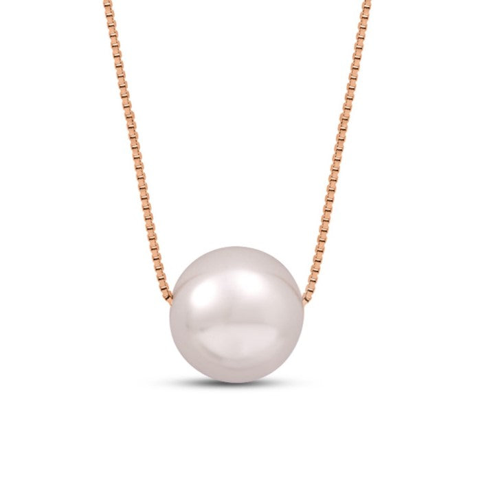 Stunning Pearl 925 Silver Necklace Valentine Hamper