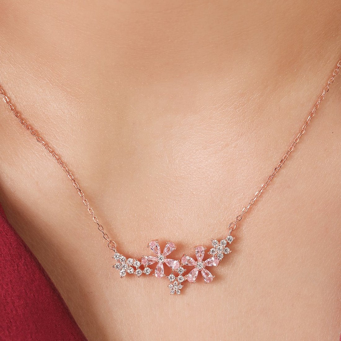 Sterling Silver Reading Book Necklace With Cats - Rose Gold Plated Pendant | Gift For Women, Librarians, Graduates - View #12