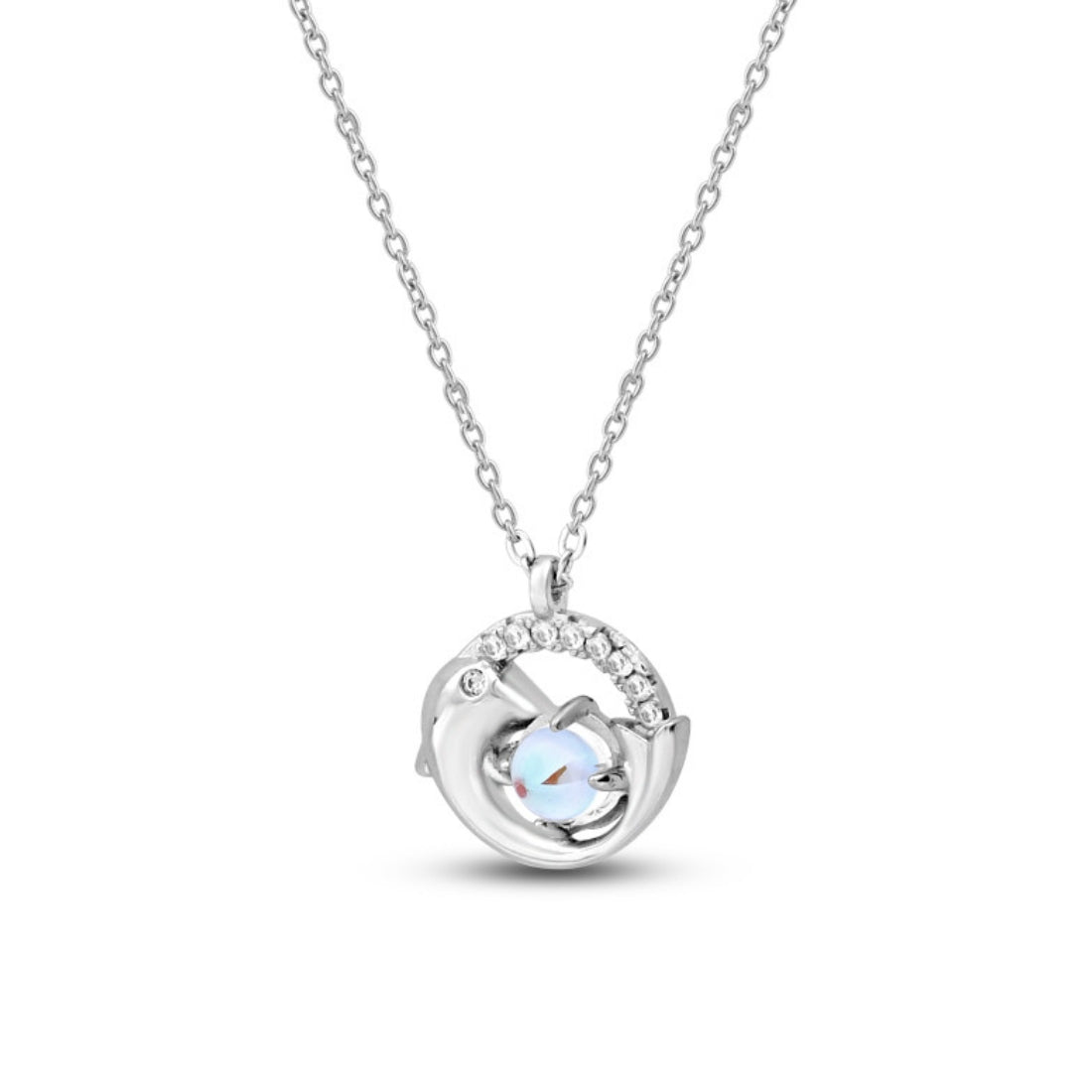 Radiance Rhodium Plated 925 Sterling Silver Necklace