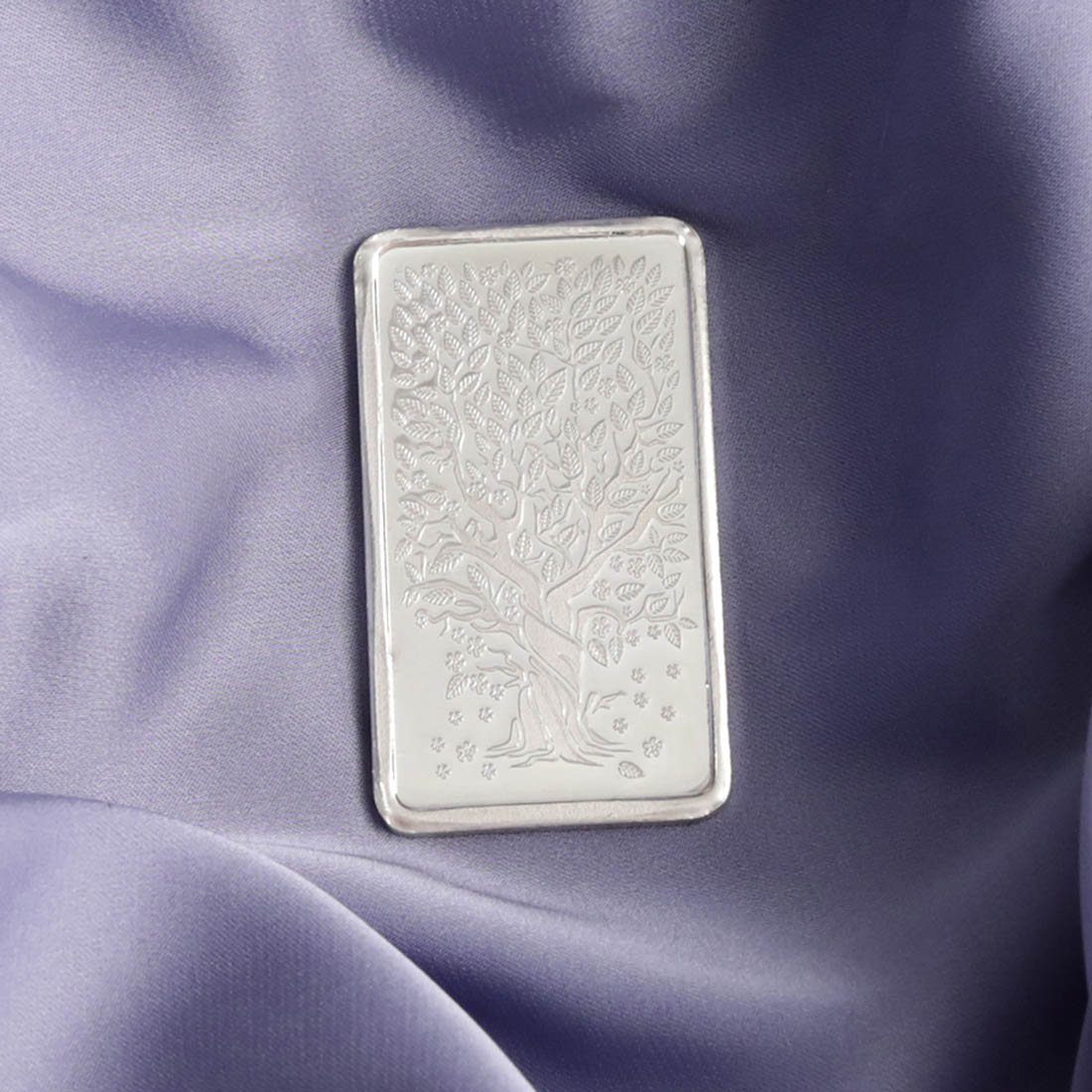 Timeless Banyan Tree 999 Fine Silver Coin- 50 gm – Zavya