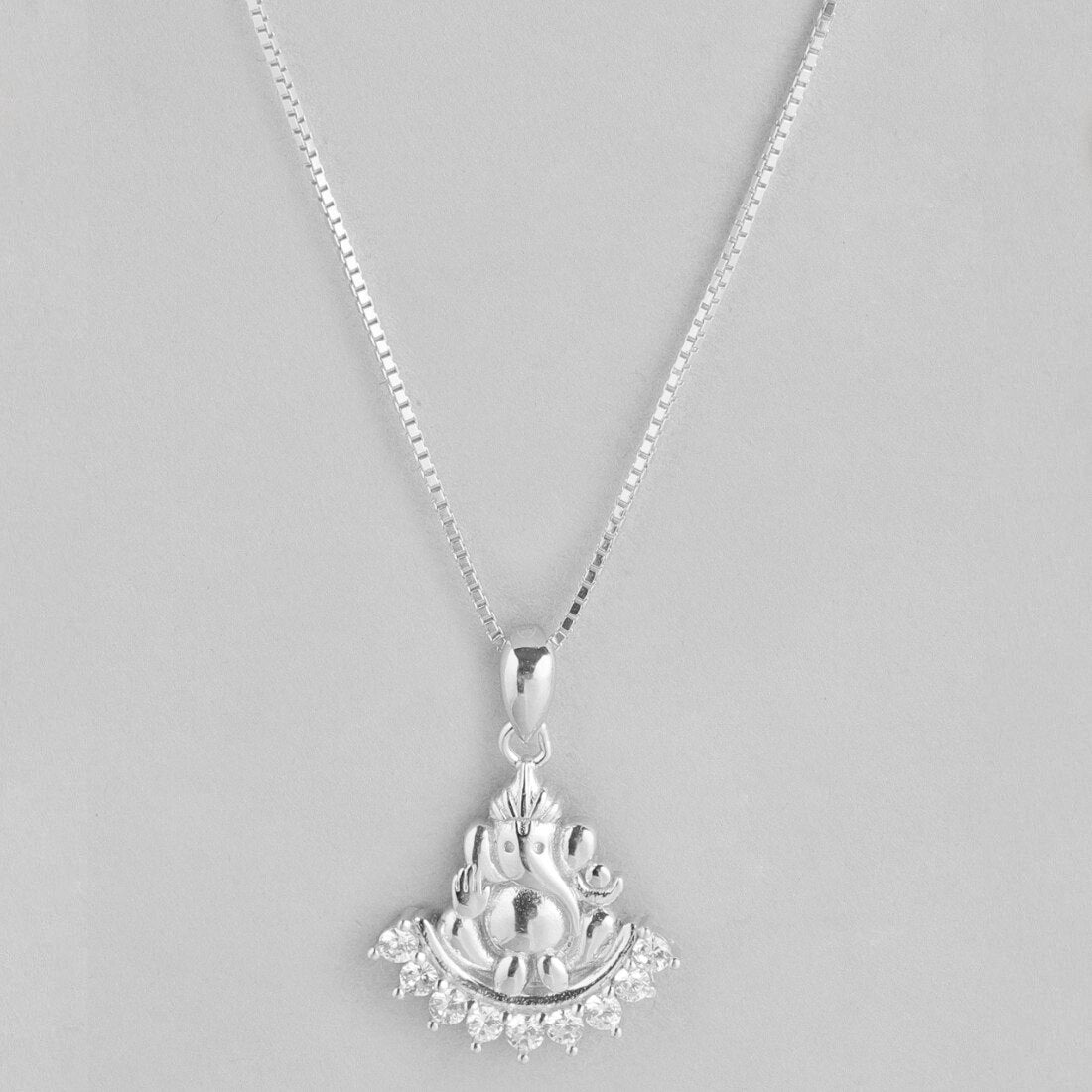 Ganesha Silver 925 Sterling Silver Necklace