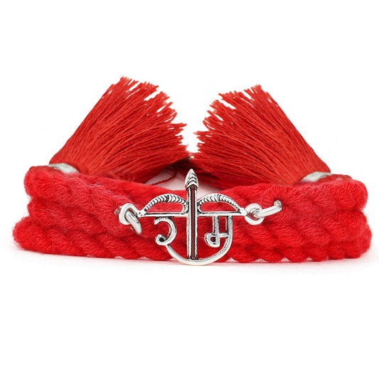Ram Inscription Oxidised 925 Sterling Silver Thread Rakhi for Him