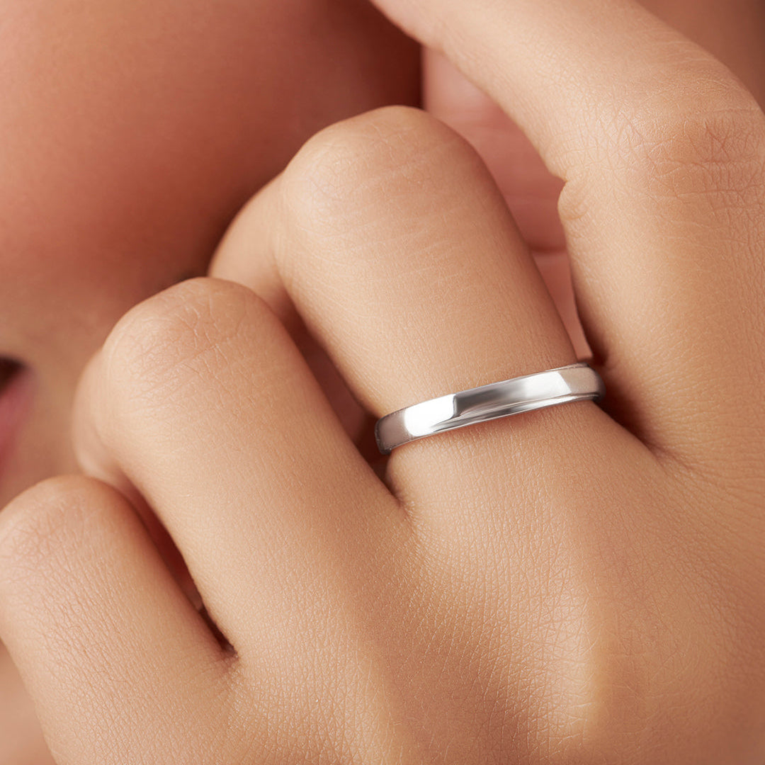 Cohort Band 925 Sterling Silver Ring for Him (Adjustable)