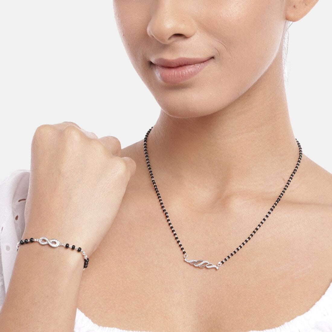 Radiant Unity 925 Sterling Silver Combo Mangalsutra