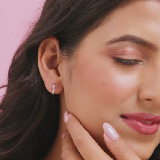 The Whimsical Hoop 925 Silver Earrings