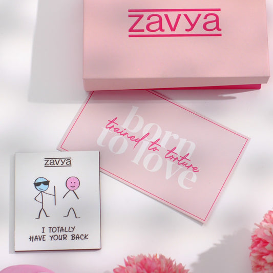 Blossom 925 Sterling Silver Rose Gold-Plated Flower Necklace Gift Hamper