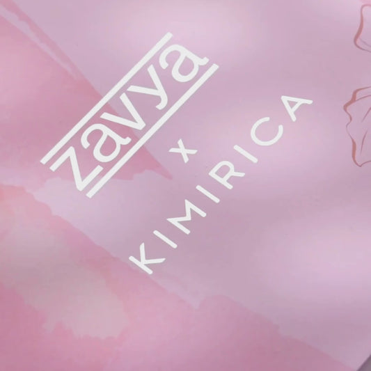 Kimirica x Zavya My Universe Rose Gold Silver Necklace
