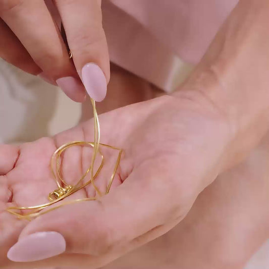 Sleek Shimmer Gold-Plated 925 Sterling Silver Snake Chain Anklet