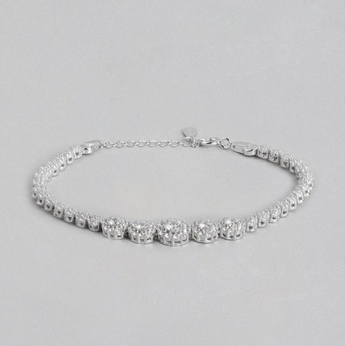 Sparkling Love 925 Silver Bracelet - Valentine Edition With Gift Box