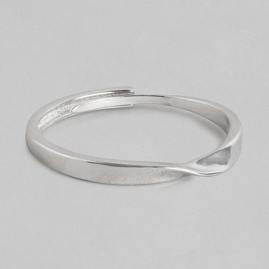 Classy Cut 925 Sterling Silver Female Ring (Adjustable)