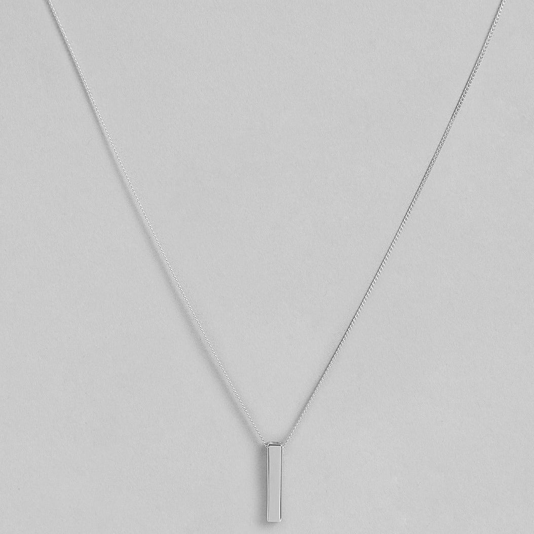 The Bar 925 Sterling Silver Necklace