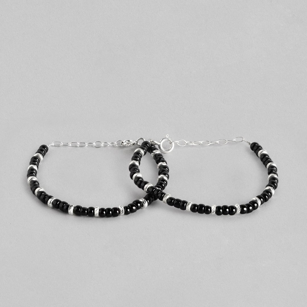 Itty Bitty Beads 925 Sterling Silver Kids Bracelet Combo (Age : 0-3 Years)