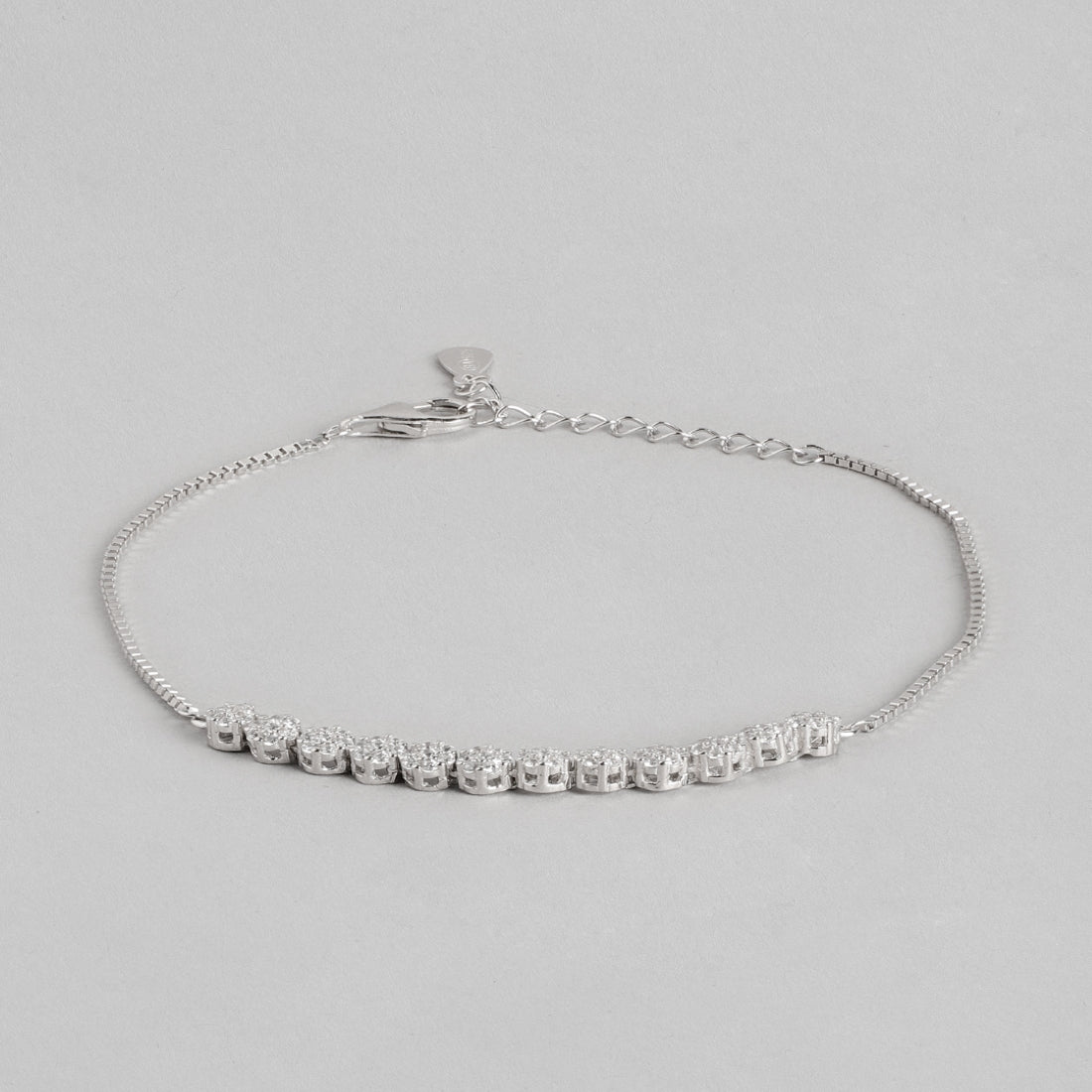 Diva Floral 925 Silver Bracelet