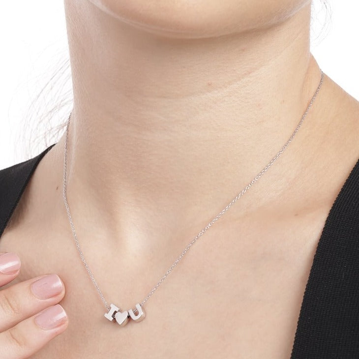 I Love You 925 Sterling Silver Necklace