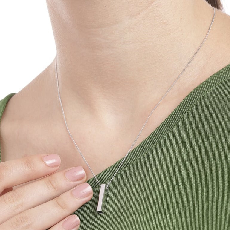 The Bar 925 Sterling Silver Necklace