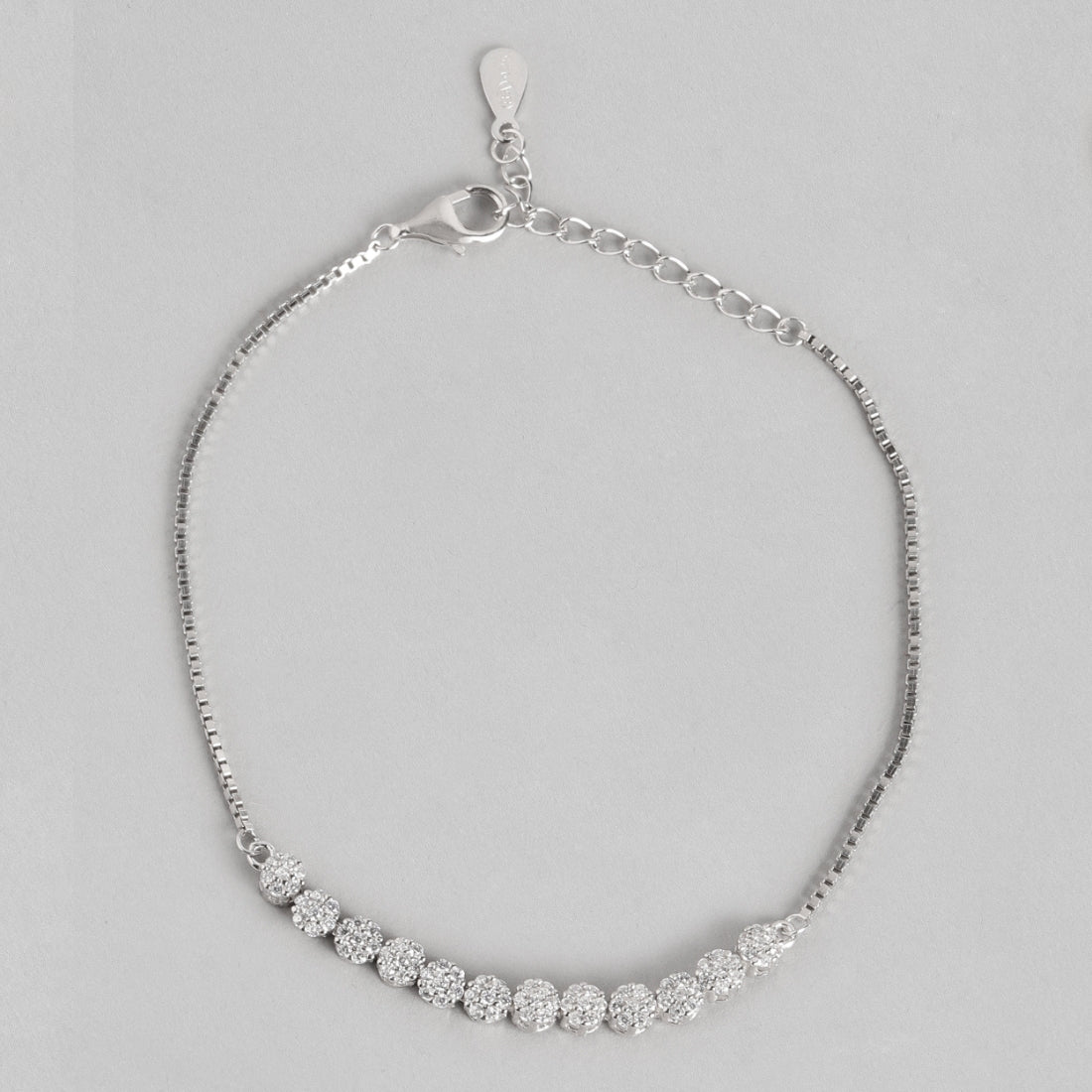Diva Floral 925 Silver Bracelet