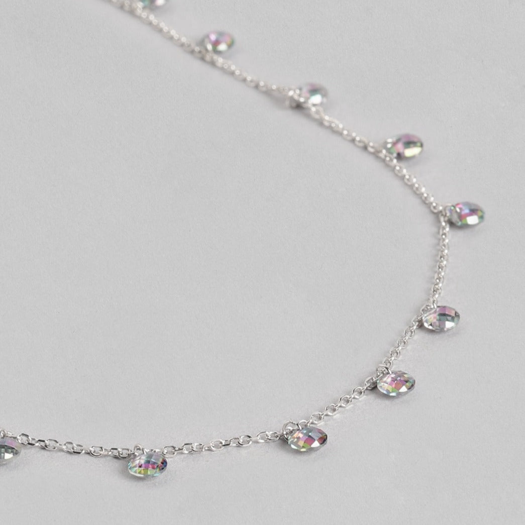 Aurora Radiant 925 Sterling Silver Necklace