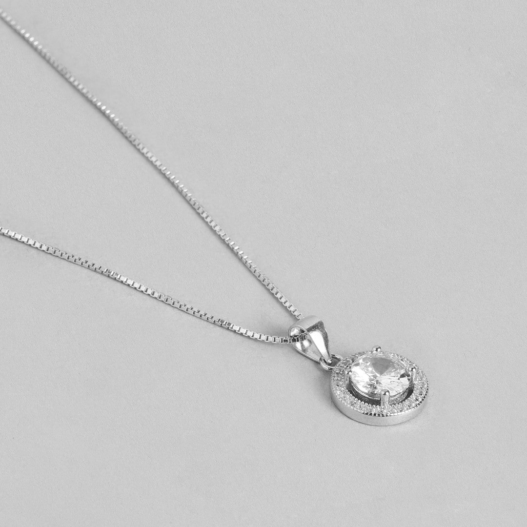 Alexis Halo 925 Silver Necklace