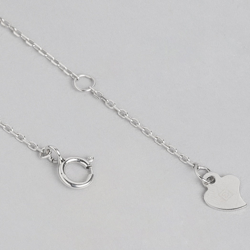 CZ Love 925 Sterling Silver Necklace