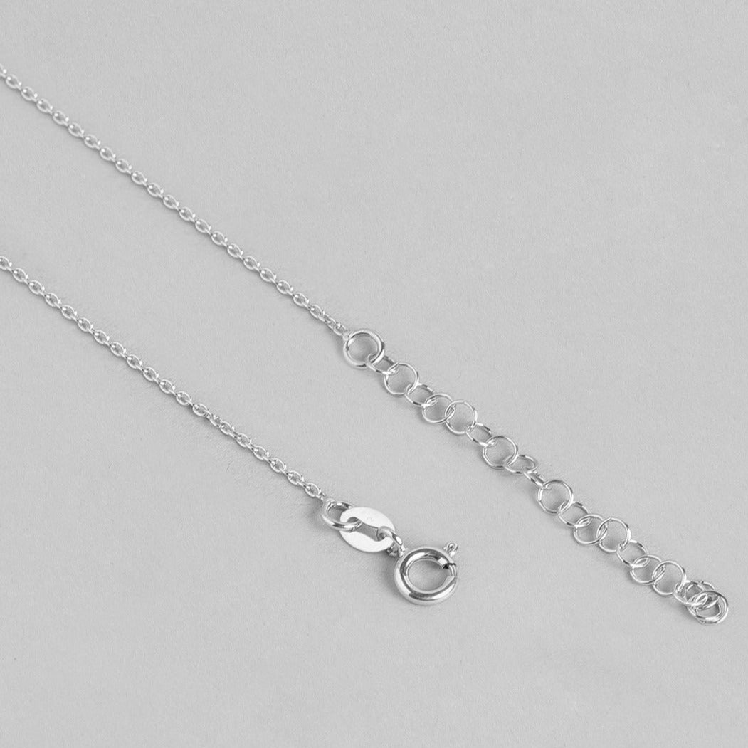 Infinity Loop 925 Sterling Silver Necklace