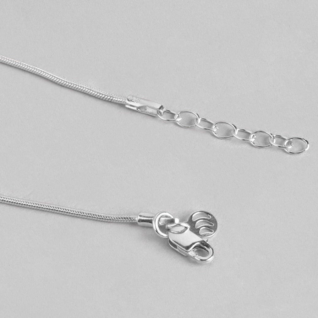 Rope 925 Sterling Silver Chain Anklet